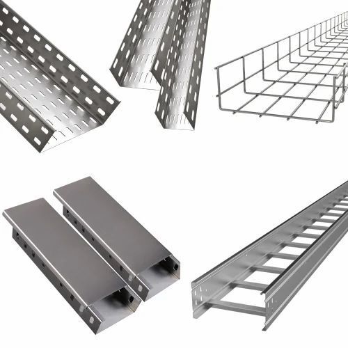 Hot-Dip Galvanized Cable Trays With Size 2500 mm