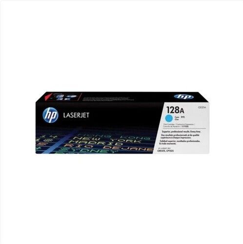 HP 128A Cyan Original LaserJet Toner Cartridge