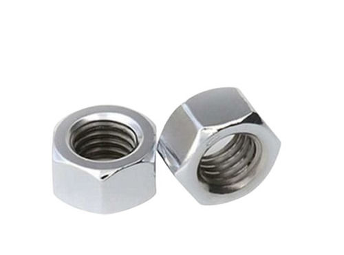 Silver Polish Finished And Corrosion Resistance Stainless Steel Hex Nut