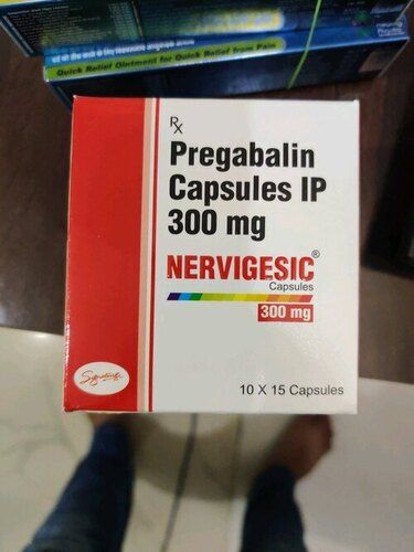 Pregabalin Capsules Ip 300 Mg Nervigesic 10x15 Capsules