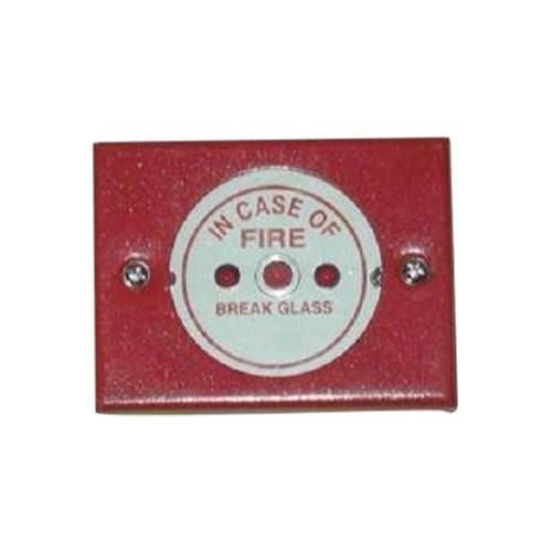 Temperature-Resistant Easily Portable Square Fire Alarm Button Alarm Light Color: Na