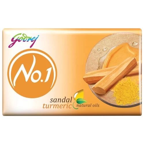 3-4 Inch Herbal Solid Sandal And Turmeric Bathing Soap To Fight Germs