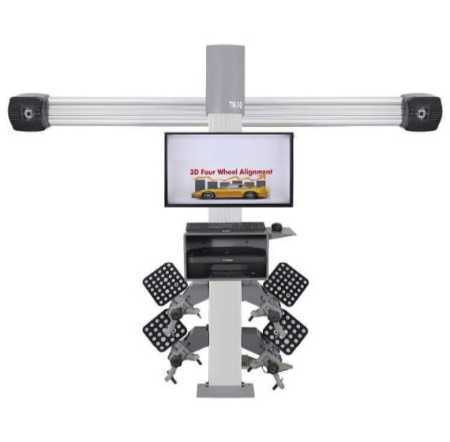 3D Wheel Alignment Machine for LCV and Cars