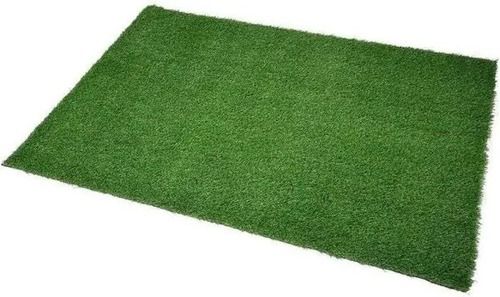 90X60 Centimeter Rectangular Plain Plastic Artificial Grass Mat Back Material: Rubber Tpr