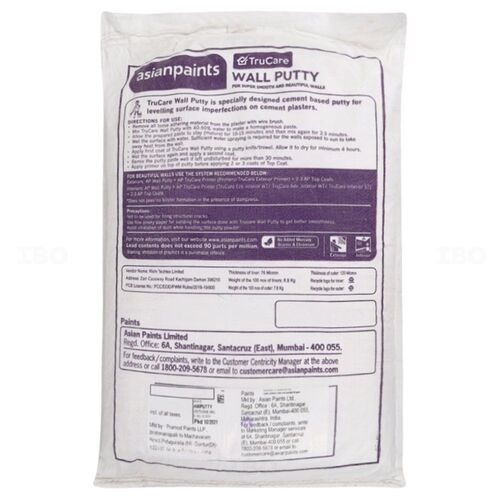 SHIV PAINT HOUSE Asian Paint Wall Putty (20 Kg), White 