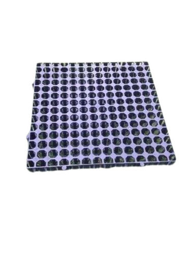 Black Good Compressive Strength Heat Resistant Square Shape Drain Cell For Industrial Use