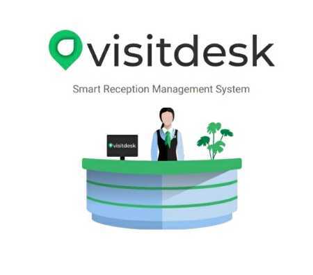 Silver Visitdesk -Vms A Tech Enable Solution For Facility And Working Place Management.