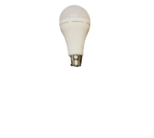 9 Watt Rechargeable Round Aluminium And Plastic Led Bulb For Residential Use Body Material: Aluminum