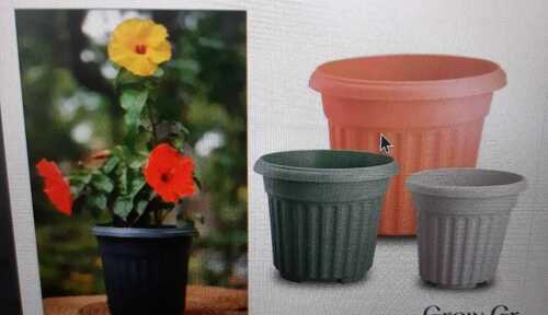 Available In Various Colors Plastic Flower Pot For Gardening Use General Medicines