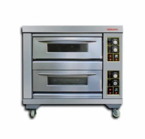 Berjaya Gas Baking Oven 2 Deck 4 Tray With Size Size 1340 x 900 x 1420