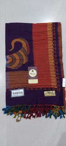 Casual Wear Multicolor Printed Rabina Shawls For Females