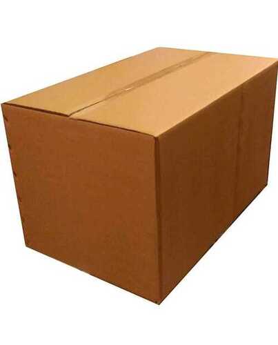 पैकेजिंग और शिपिंग के लिए क्राफ्ट पेपर स्क्वायर शेप कोरगेटेड बॉक्स