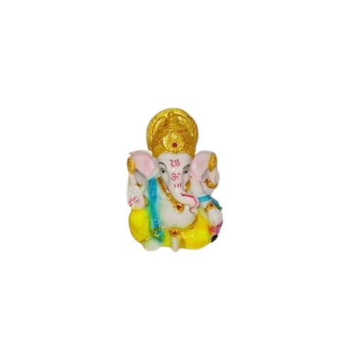 Polished Eco Friendly Ceramic Ganesha God Statue For Decorative Purposes Height: 6 Inch Inch (In)