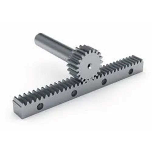 Round C45 Polished Rack And Pinion Gear For Automobile Industries Max. Diameter: 2.5 In Inch (In)