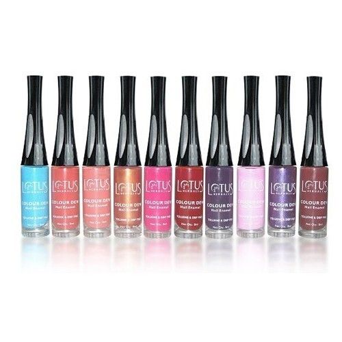 Smudge Proof Lightweight Liquid Lotus Color Dew Nail Enamel