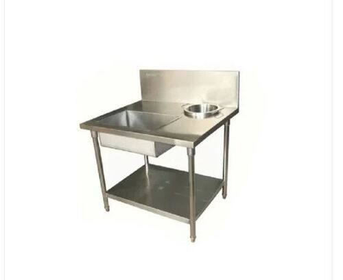 Stainless Steel Breading Table for Commercial Kitchen 