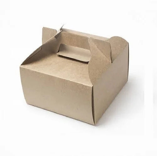 Uv Offset Printing Matt Finish Die Cut Food Grade Paper Cake Box Length: 16 Inch (In)