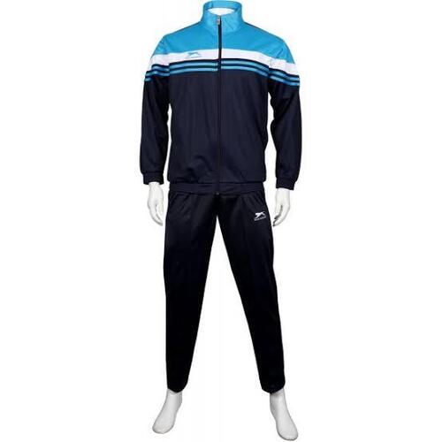 Blue Color Full Sleeves Mens Track Suit For Morning Walk Ans Sports