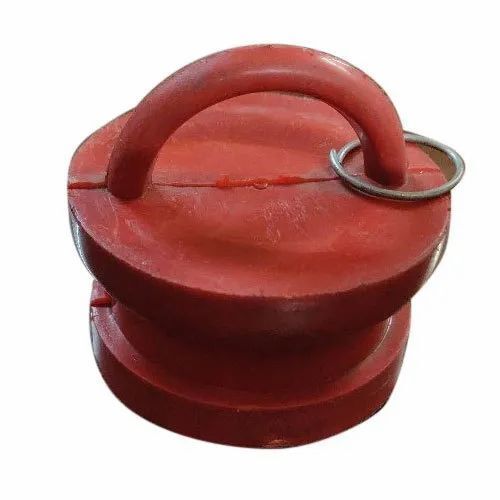 Red Fire Hydrant Blank Cap Plastic With Max. Pressure 24 Bar