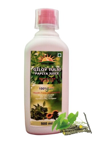 Giloy Tulsi Papita Juice - Age Group: Suitable For All Ages