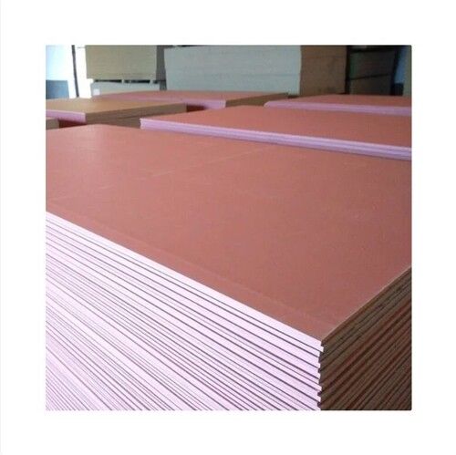 High Efficiency Decorative Laminated Brown Gypsum Board Fire Proof 