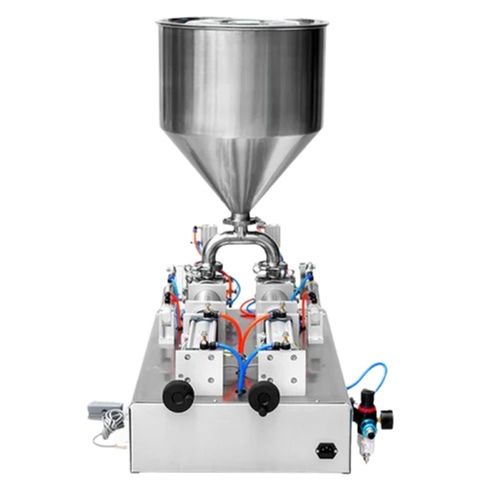 Semi-Automatic Plc Control System Stainless Steel Semi Automatic Jar Filling Machine