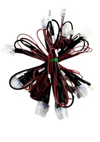 Red And Black Pvc Copper Corrosion Resistance 4-Pin Electrical Wiring Harness To Cover Electronic Wires