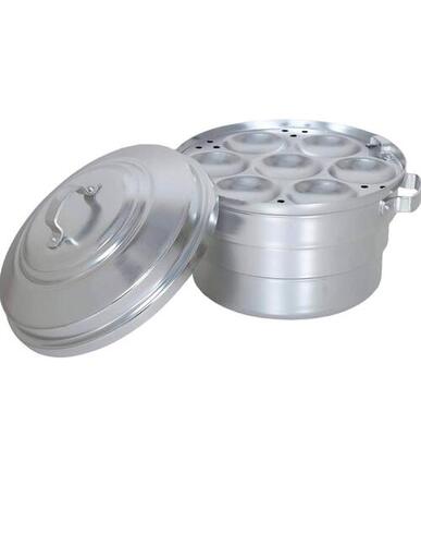 Round Shape Aluminum Idli Pot For Hotel & Restaurant