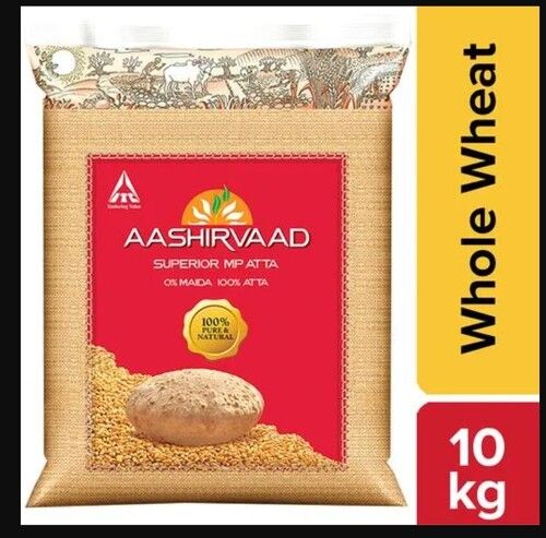 10 Kilogram Superior Whole Wheat Ashirwad Atta