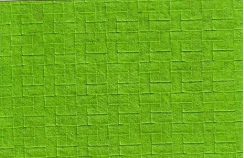 22x32 Inch Finish Eco Friendly Brick Pattern Handmade Embossed Paper