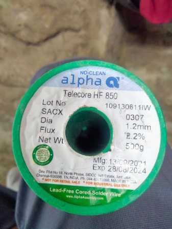 Alpha Lead Free Solder Wire