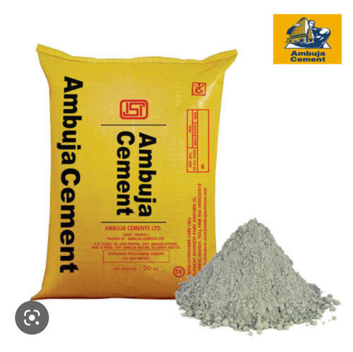 Ambuja PPC And OPC Cement, 50 Kg Bag For Construction