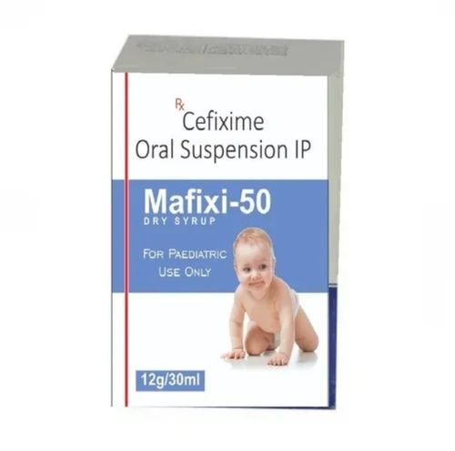 Cefixime Ip Oral Suspension Mafixi-50 Dry Syrup For Children