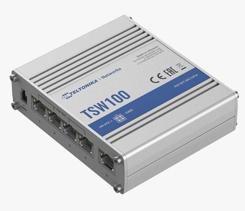 Industrial Ethernet Switch With Input Voltage 9 To 48v Dc