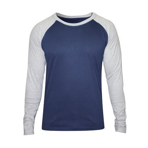 Mens Plain Casual Skin Friendly Cotton O-Neck Casual Long Sleeve T-Shirt Age Group: 15-35