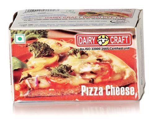 Original Flavor Raw Processed Good Quality Pizza Cheese Block, 400 g