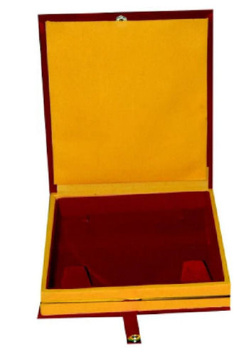 Red And Orange Rectangle Jewellery Box For Packaging Design: Plain