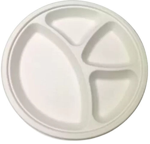 11 Inches Eco Friendly Plain Round Disposable Plates For Event And Parties