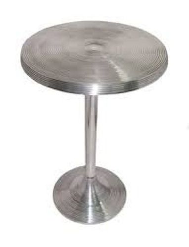 46x46x50 Cm Portable Round Non Rusted Aluminium Side Table