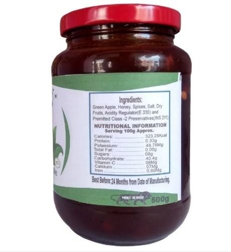 500 Gram Pack Sweet And Delicious Apple Chutney