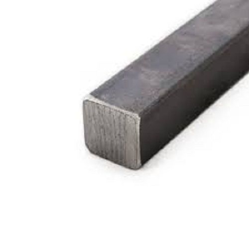 6 Meters Long Galvanized Corrosion Resistant Mild Steel Square Bar Application: Brackets