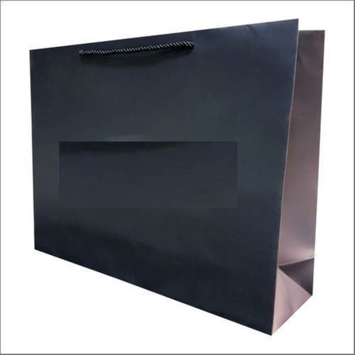 Dark Purple Modern Printing Disposable Luxury Kraft Premium Paper Bag For Shopping