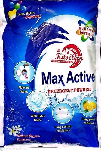 Multi Action Formula Max Active Detergent Washing Powder With Extra Power