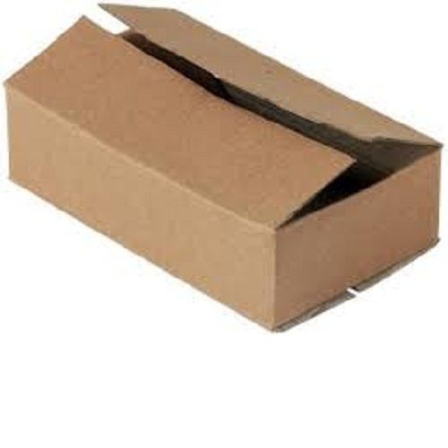 Plane Rectangular Shaped Matt Laminated Plain 3 Ply Corrugated Box For Packaging