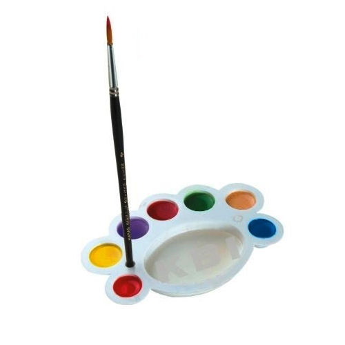 Pelistone Flower White Plastic Paint Tray, Quantity Per Pack: 2400 Pieces  at Rs 15/piece in Rajkot