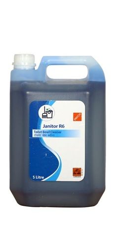 Blue 5 Liter Pack Liquid Toilet Bowl Cleaner