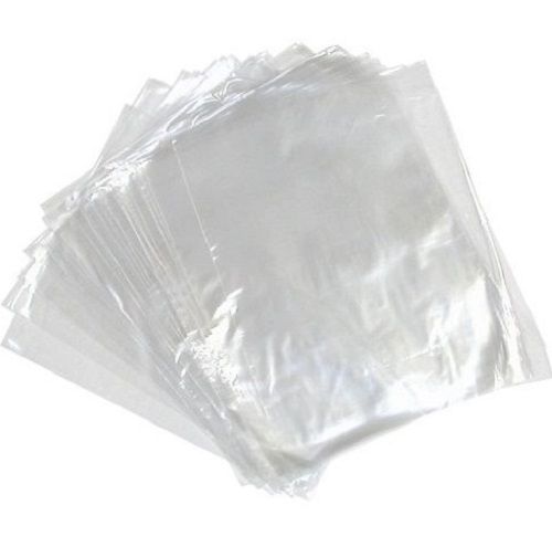 Offset Printing 9 Inches Transparent Polypropylene Poly Bag For Food And Shopping