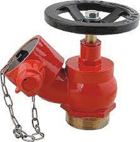 Red Corrosion Resistant Manual 38A C Temperature Fire Leading Valve, 8Kg Of Weight 