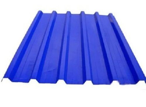 Blue Corrosion Resistant Stainless Steel Color Coated Corrugated Profile Sheets