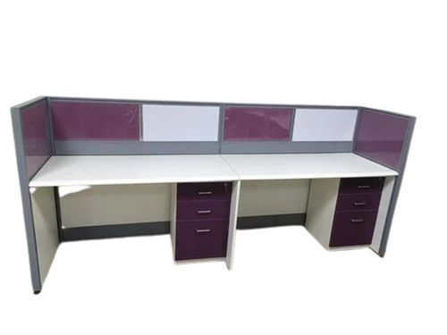 Easy To Clean Handmade Pvc Laminated Modern Wooden Modular Office Furniture  No Assembly Required